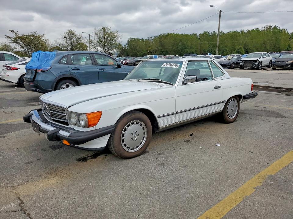 69455746 :رقم المزاد ، WDBBA48D5GA047757 vin ، 1986 Mercedes-benz 560 مزاد بيع