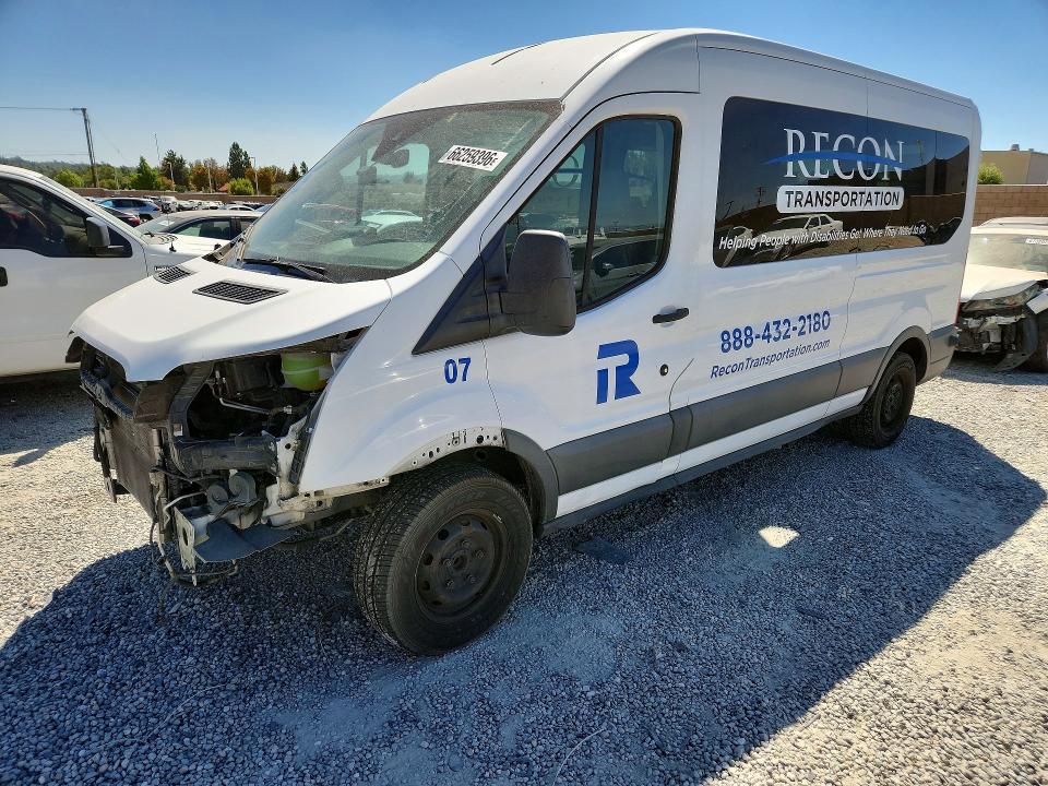 66259396 :رقم المزاد ، 1FBAX2CM3FKA74010 vin ، 2015 Ford Transit مزاد بيع