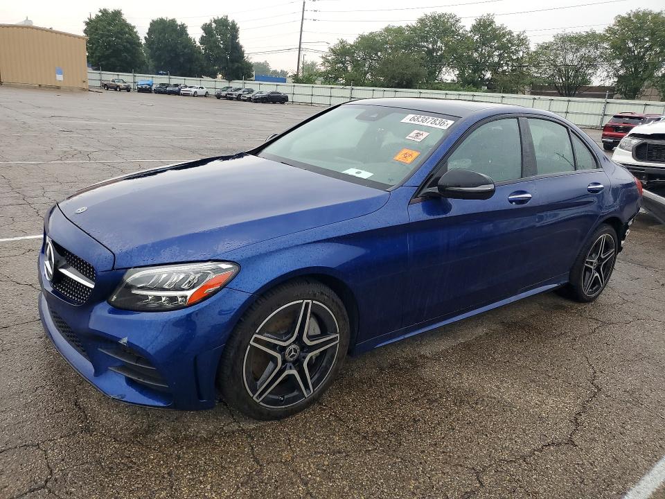 68387836 :رقم المزاد ، W1KWF8EB8LR597356 vin ، 2020 Mercedes-benz C مزاد بيع