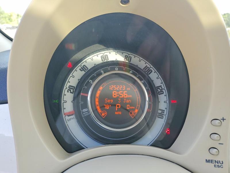 70290066 :رقم المزاد ، 3C3CFFCR9CT106385 vin ، 2012 Fiat 500 مزاد بيع