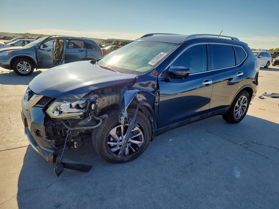 Auction sale of the 2016 Nissan Rogue, vin: 5N1AT2MV6GC758121, lot number: 67249596