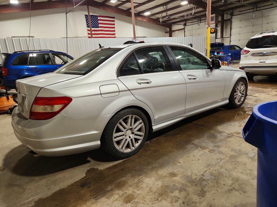 2009 Mercedes-benz C მანქანა იყიდება აუქციონზე, vin: WDDGF54XX9R079905, აუქციონის ნომერი: 67459046