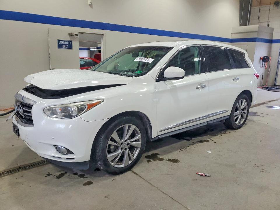 2013 Infiniti Jx35 მანქანა იყიდება აუქციონზე, vin: 5N1AL0MM1DC304074, აუქციონის ნომერი: 70124776