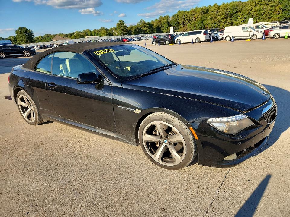 2008 Bmw 650 მანქანა იყიდება აუქციონზე, vin: WBAEB53508CX60201, აუქციონის ნომერი: 70538286