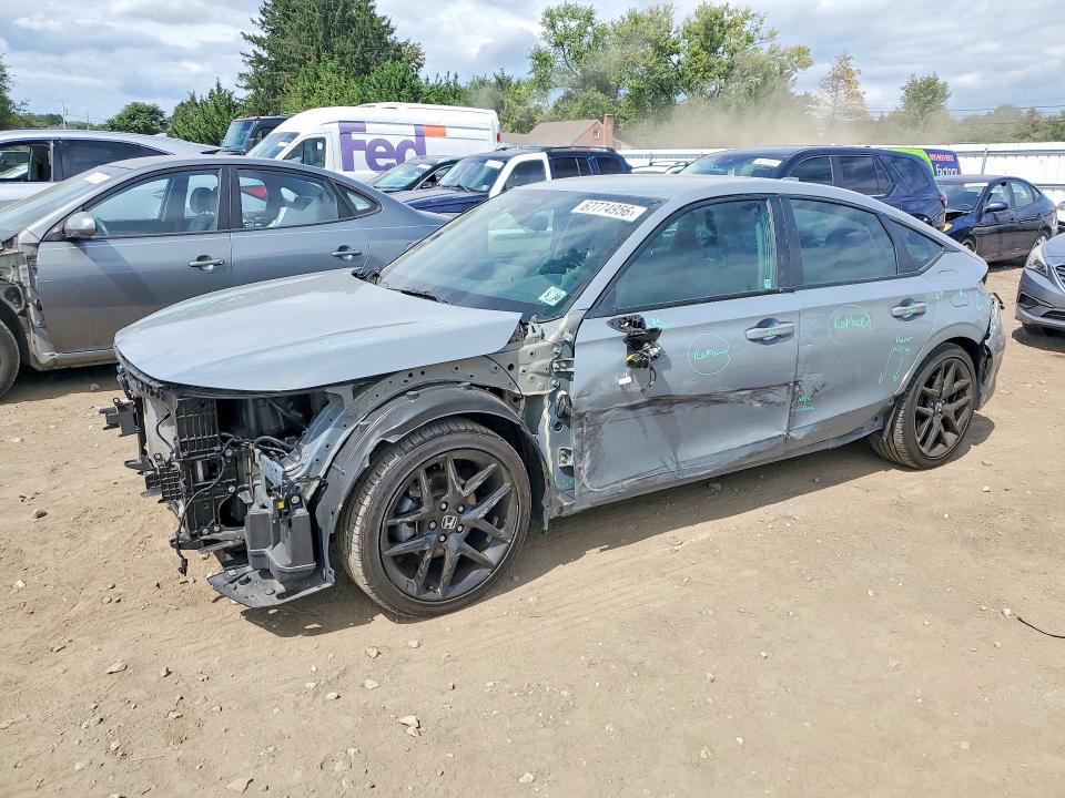 67774956 :رقم المزاد ، 19XFL2H88SE018022 vin ، 2025 Honda Civic مزاد بيع