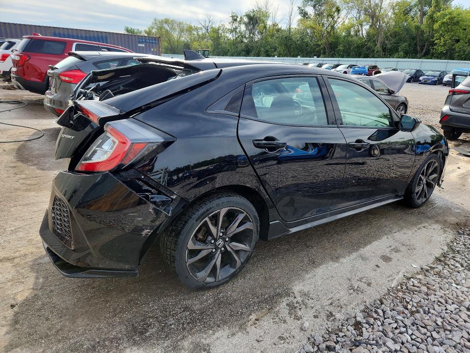 68194986 :رقم المزاد ، SHHFK7H44JU235328 vin ، 2018 Honda Civic مزاد بيع