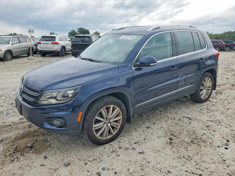 Auction sale of the 2016 Volkswagen Tiguan, vin: WVGBV7AX4GW549816, lot number: 67722776