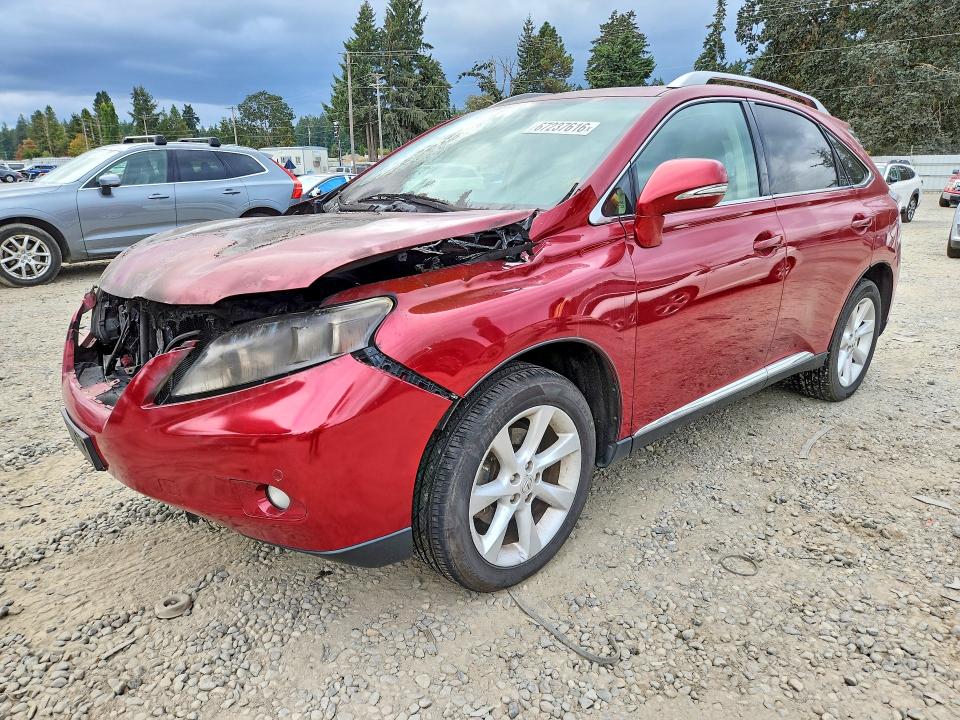 67237616 :رقم المزاد ، 2T2BK1BA5AC027504 vin ، 2010 Lexus Rx مزاد بيع