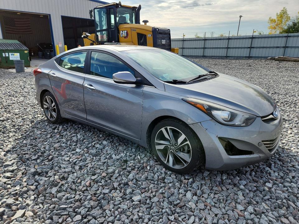 2014 Hyundai Elantra მანქანა იყიდება აუქციონზე, vin: KMHDH4AE0EU038531, აუქციონის ნომერი: 69449556