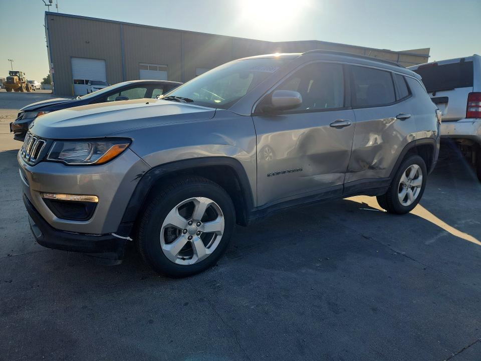 68477866 :رقم المزاد ، 3C4NJDBB1MT584541 vin ، 2021 Jeep Compass مزاد بيع