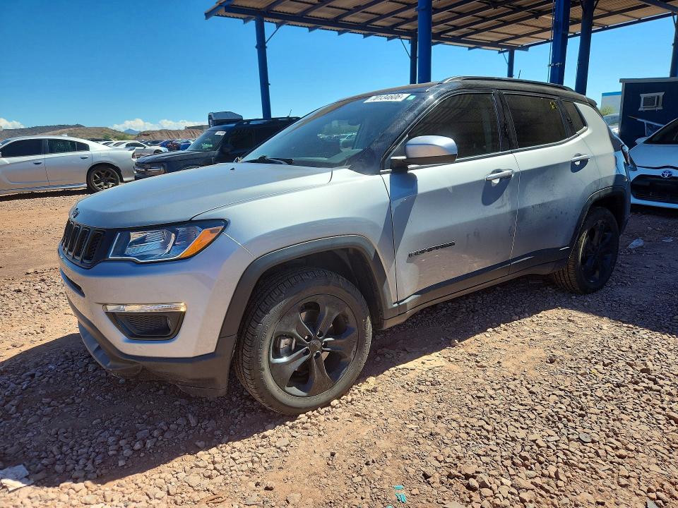 2021 Jeep Compass მანქანა იყიდება აუქციონზე, vin: 3C4NJDBB3MT562783, აუქციონის ნომერი: 70134606