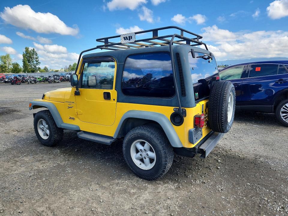 Aukcja sprzedaży 2000 Jeep Wrangler / Tj, vin: 1J4FA49S2YP744845, numer aukcji: 68679506