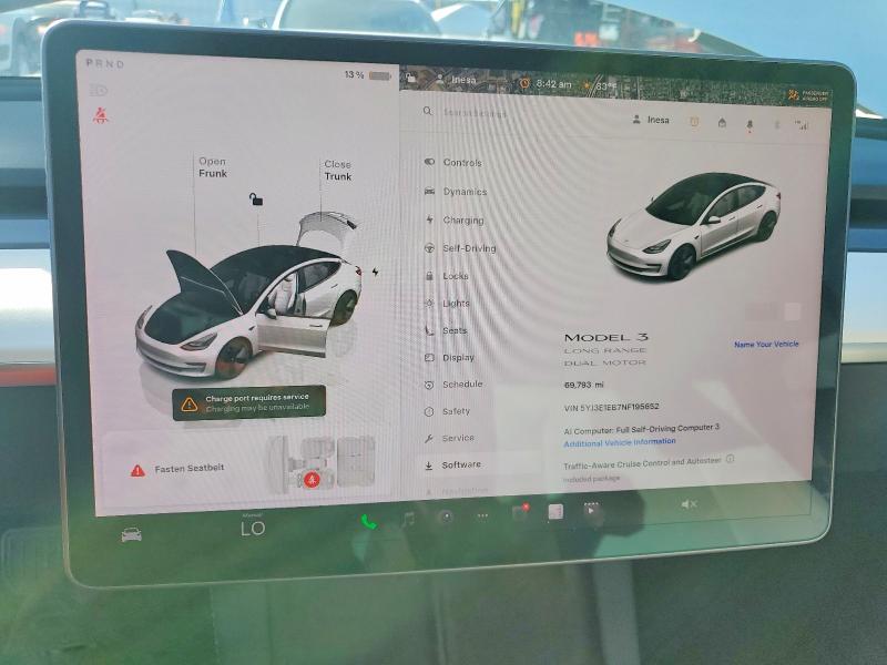 Продажа на аукционе авто 2022 Tesla Model 3, vin: 5YJ3E1EB7NF195652, номер лота: 68405516