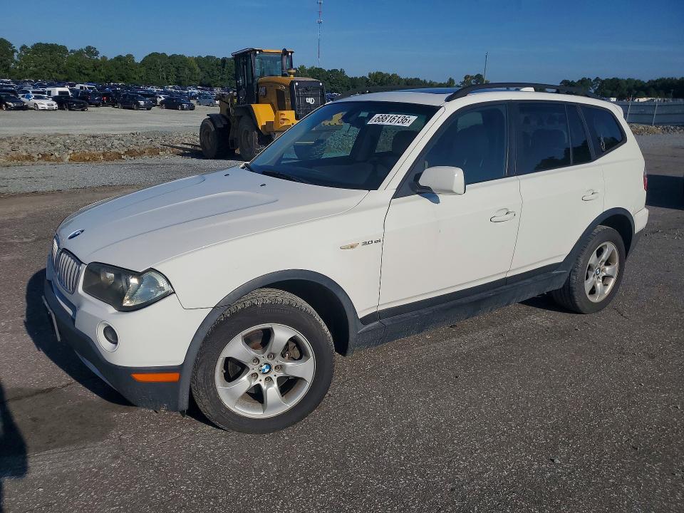 2007 Bmw X3 მანქანა იყიდება აუქციონზე, vin: WBXPC93477WF26244, აუქციონის ნომერი: 68816136