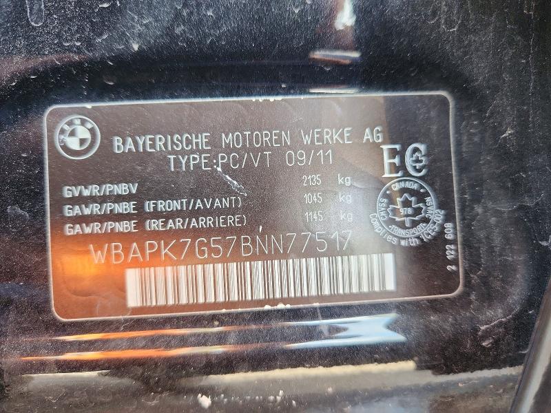 Продаж на аукціоні авто 2011 Bmw 328, vin: WBAPK7G57BNN77517, номер лоту: 68629766