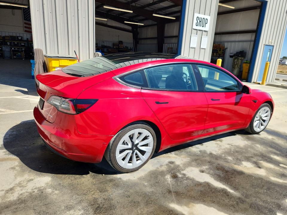 Aukcja sprzedaży 2022 Tesla Model 3, vin: 5YJ3E1EB7NF305194, numer aukcji: 68095676