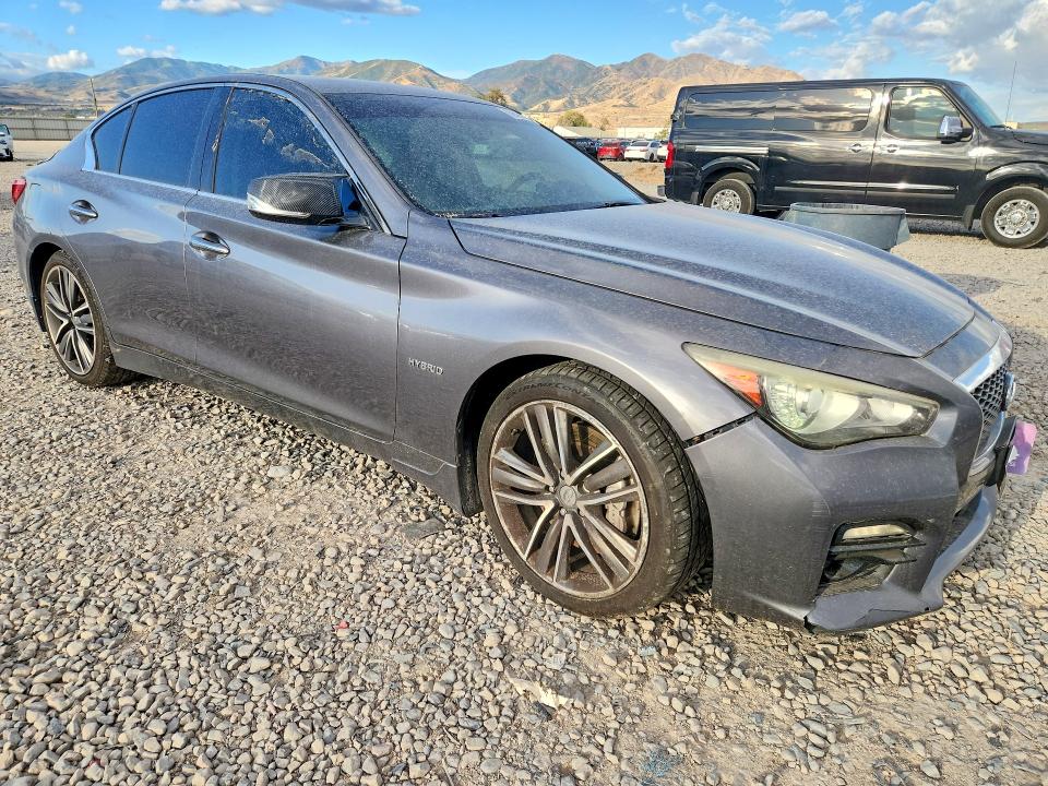 Продаж на аукціоні авто 2014 Infiniti Q50 Hybrid, vin: JN1AV7AR4EM703356, номер лоту: 69390676