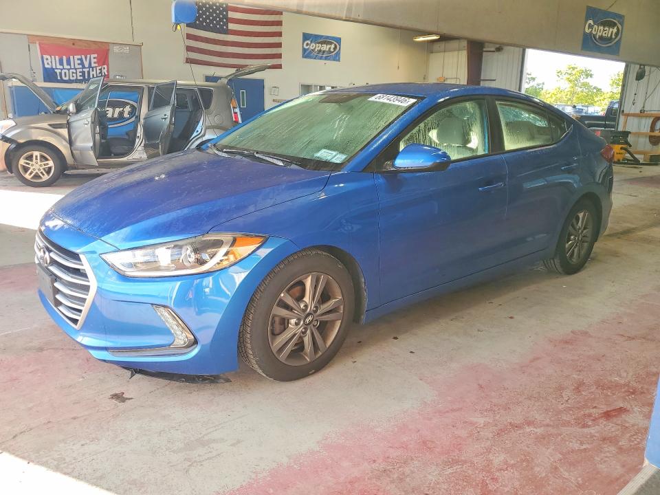 2017 Hyundai Elantra მანქანა იყიდება აუქციონზე, vin: 5NPD84LF2HH076285, აუქციონის ნომერი: 68143946