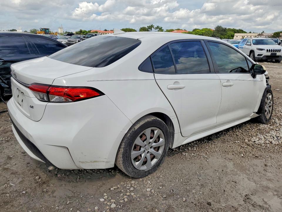 Продаж на аукціоні авто 2020 Toyota Corolla, vin: JTDEPRAE2LJ103628, номер лоту: 69720456