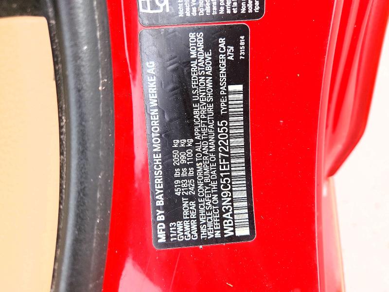 Продаж на аукціоні авто 2014 Bmw 428, vin: WBA3N9C51EF722055, номер лоту: 68089186