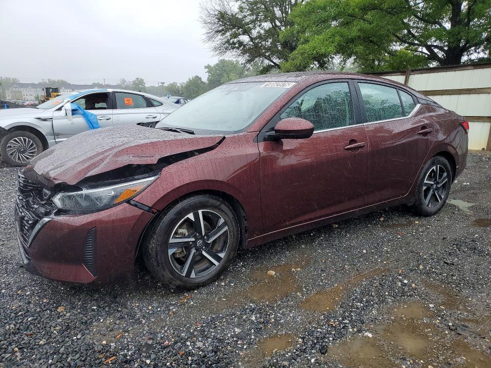 Auction sale of the 2025 Nissan Sentra, vin: 3N1AB8CV7SY301221, lot number: 70062576