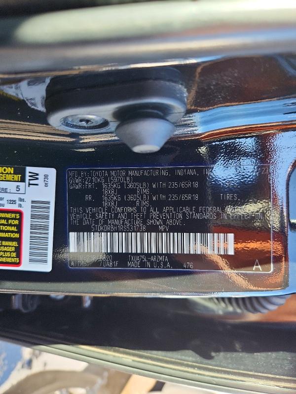 Aukcja sprzedaży 2024 Toyota Highlander, vin: 5TDKDRBH1RS531738, numer aukcji: 68214906
