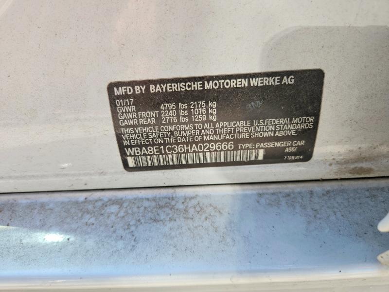 Продажа на аукционе авто 2017 Bmw 330e, vin: WBA8E1C36HA029666, номер лота: 68000636