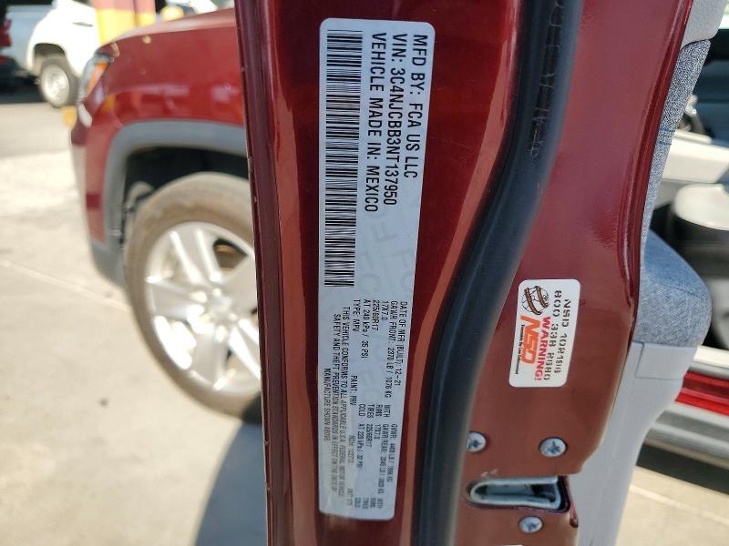 Продажа на аукционе авто 2022 Jeep Compass, vin: 3C4NJCBB3NT137950, номер лота: 69047986