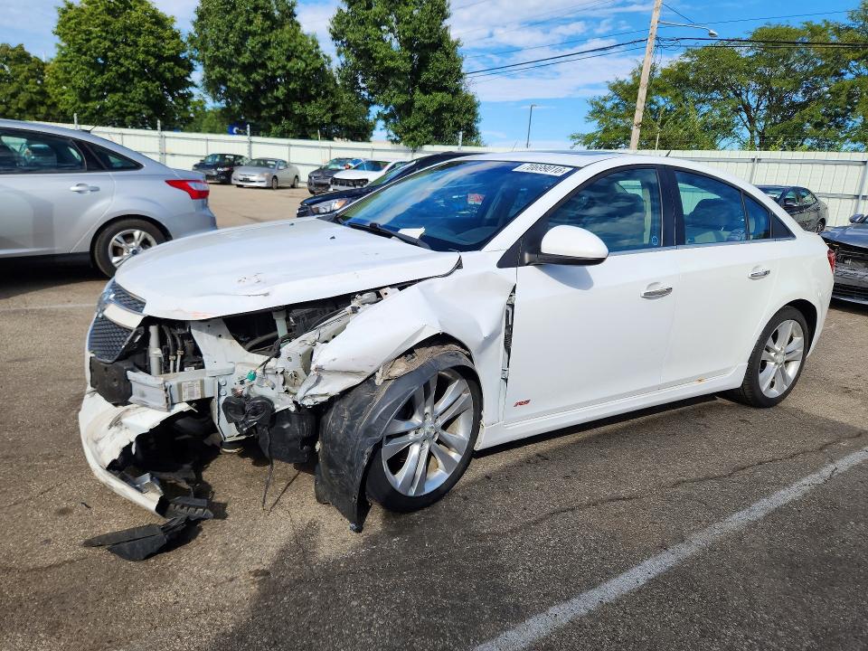 Продажа на аукционе авто 2014 Chevrolet Cruze, vin: 1G1PG5SB1E7237710, номер лота: 70699016