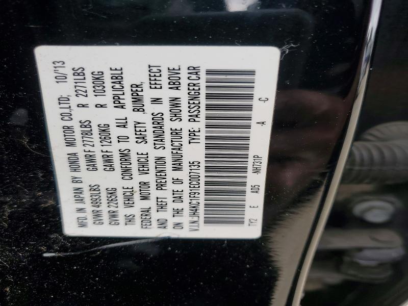 Aukcja sprzedaży 2014 Acura Rlx, vin: JH4KC1F91EC007135, numer aukcji: 69814706