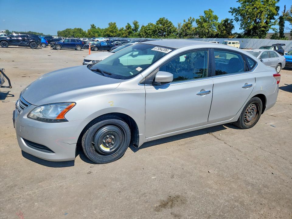 2013 Nissan Sentra მანქანა იყიდება აუქციონზე, vin: 3N1AB7AP9DL731864, აუქციონის ნომერი: 67984206