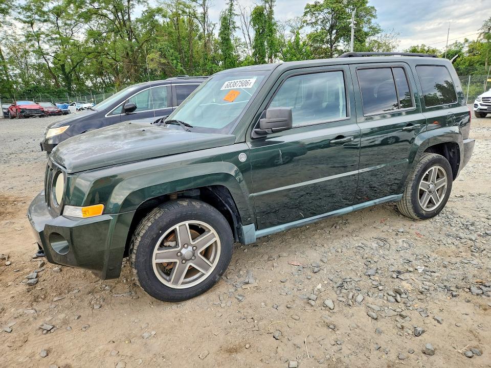 2010 Jeep Patriot მანქანა იყიდება აუქციონზე, vin: 1J4NF2GB5AD529102, აუქციონის ნომერი: 68387506
