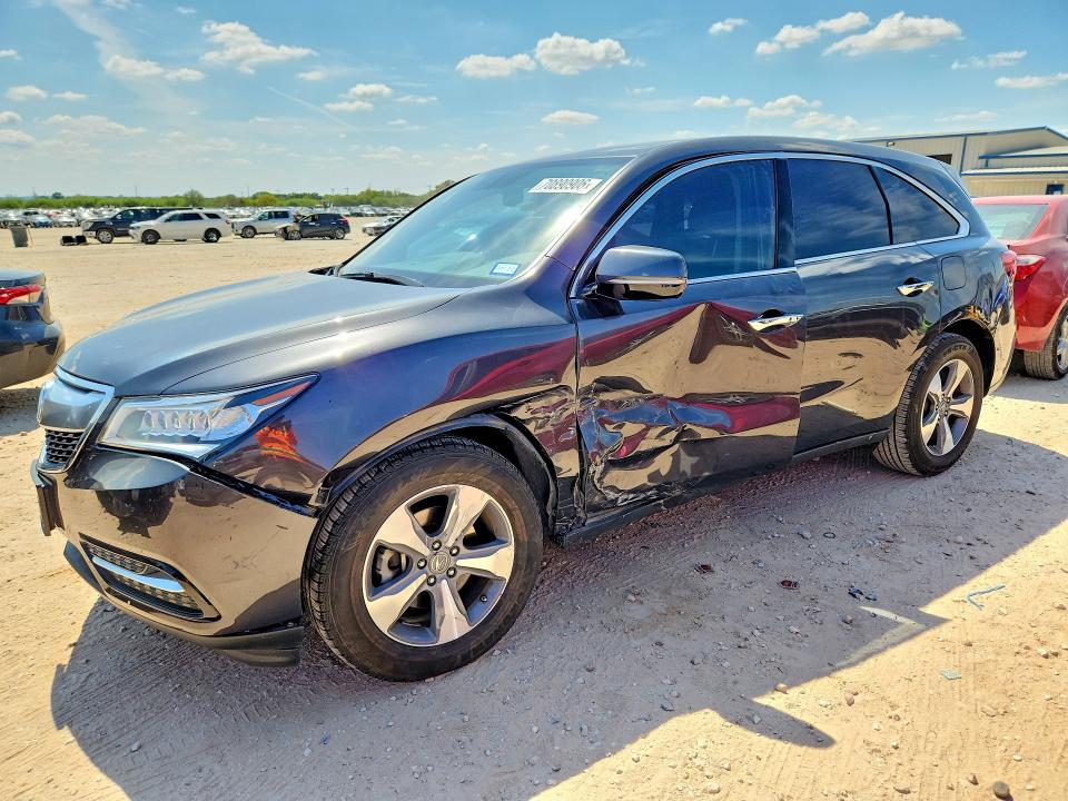 2014 Acura Mdx მანქანა იყიდება აუქციონზე, vin: 5FRYD3H26EB015396, აუქციონის ნომერი: 70890906