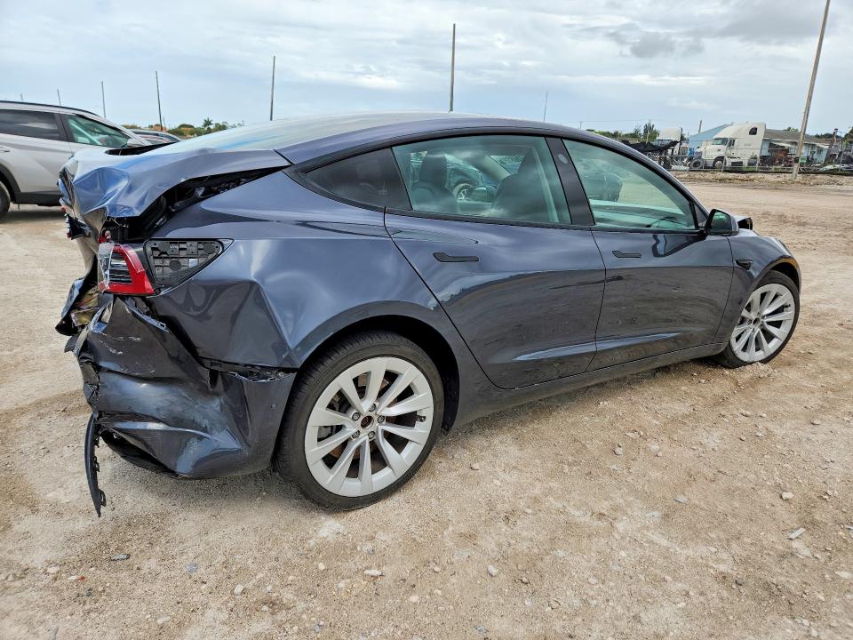 Продажа на аукционе авто 2022 Tesla Model 3, vin: 5YJ3E1EAXNF370306, номер лота: 69317156