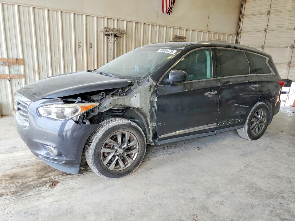 70801376 :رقم المزاد ، 5N1AL0MM0EC519544 vin ، 2014 Infiniti Qx60 مزاد بيع