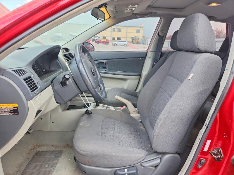Aukcja sprzedaży 2006 Kia Spectra, vin: KNAFE161765322693, numer aukcji: 68612476