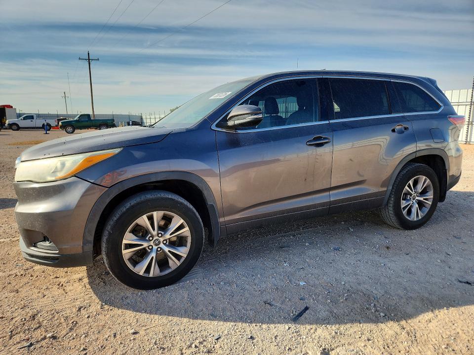 2016 Toyota Highlander მანქანა იყიდება აუქციონზე, vin: 5TDZKRFH0GS125753, აუქციონის ნომერი: 70831226