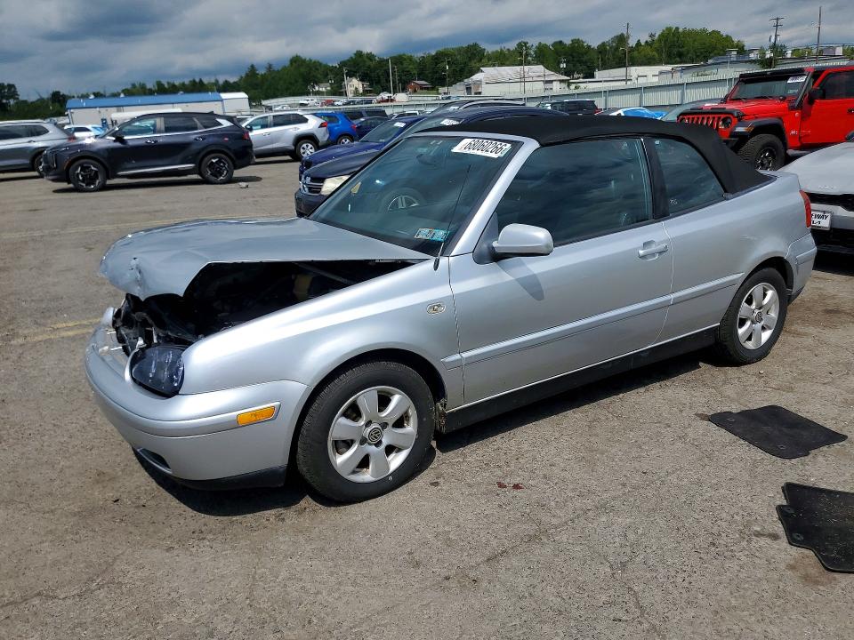 Продажа на аукционе авто 2002 Volkswagen Cabrio, vin: 3VWDC21V02M803502, номер лота: 68060266