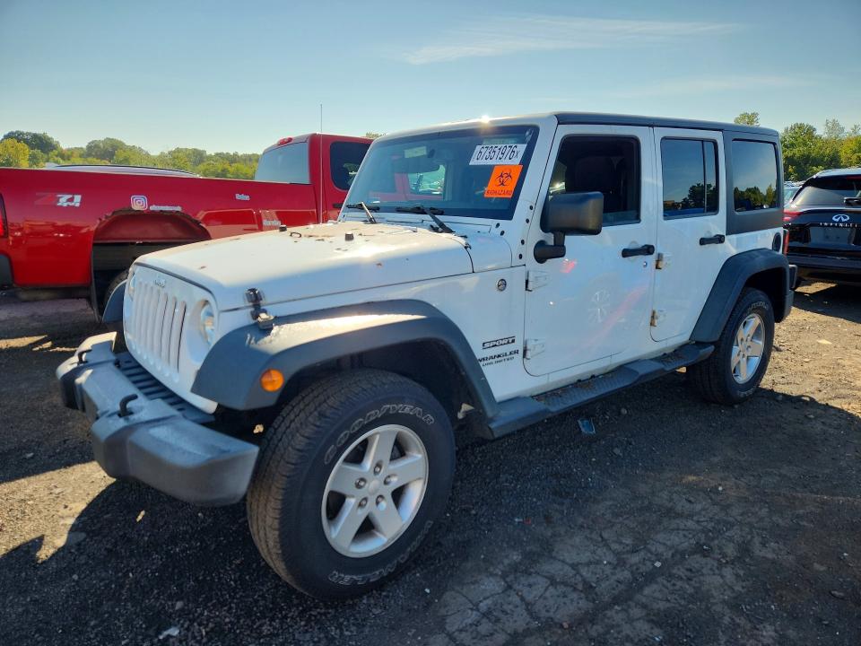 Aukcja sprzedaży 2015 Jeep Wrangler Unlimited, vin: 1C4BJWDG1FL590412, numer aukcji: 67351976