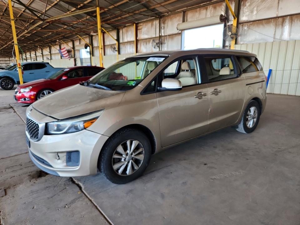 67867396 :رقم المزاد ، KNDMB5C10F6045670 vin ، 2015 Kia Sedona مزاد بيع