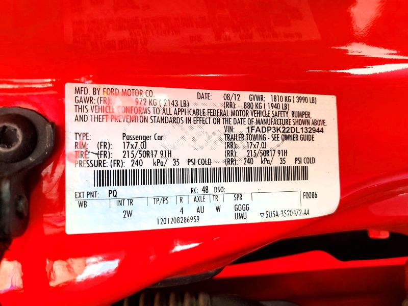 Продаж на аукціоні авто 2013 Ford Focus Se, vin: 1FADP3K22DL132944, номер лоту: 68821156