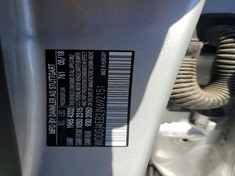 Продажа на аукционе авто 2018 Mercedes-benz Cla, vin: WDDSJ4EB2JN692151, номер лота: 68264406