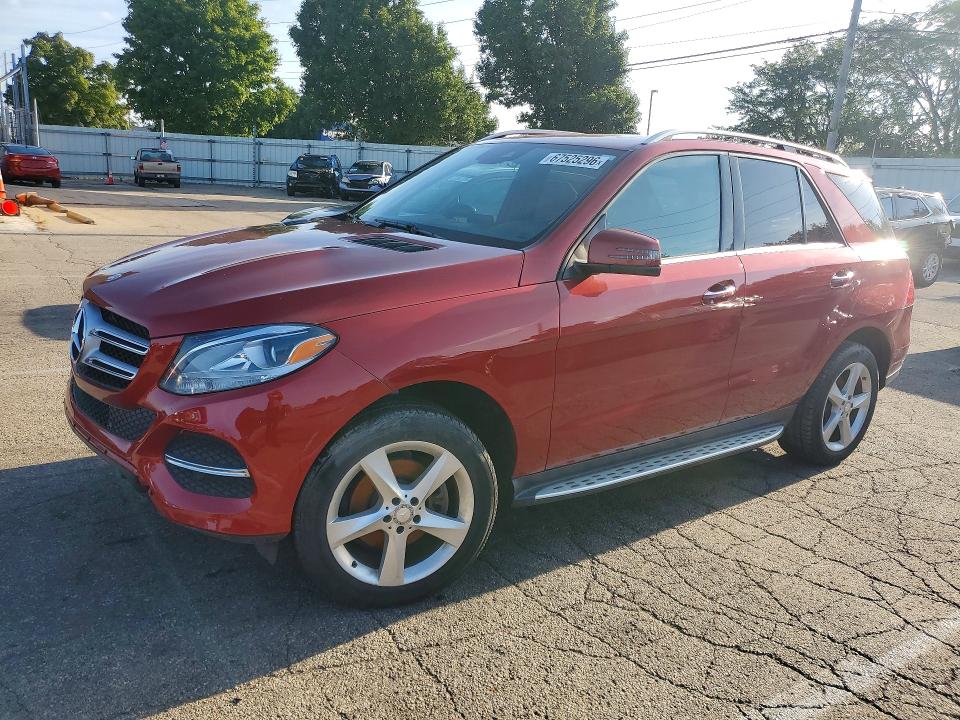 2016 Mercedes-benz Gle მანქანა იყიდება აუქციონზე, vin: 4JGDA5HB7GA729498, აუქციონის ნომერი: 67525296