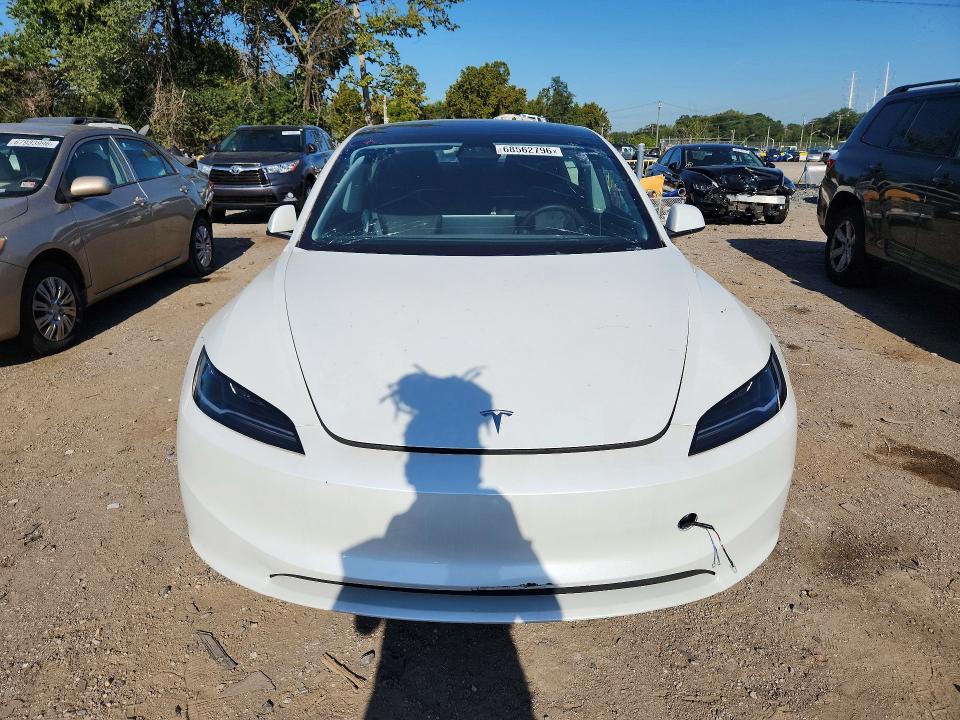 Aukcja sprzedaży 2025 Tesla Model 3, vin: 5YJ3E1EAXSF030780, numer aukcji: 68562796