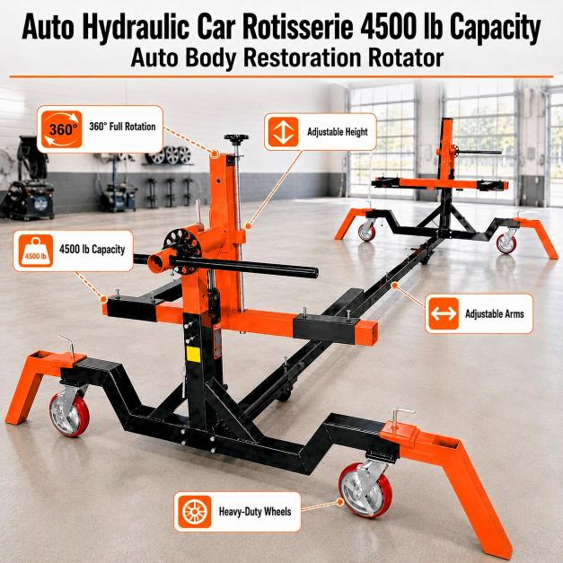 67866516 :رقم المزاد ، 38913367 vin ، 2027 Others Car Rotisserie + Engine Crane مزاد بيع