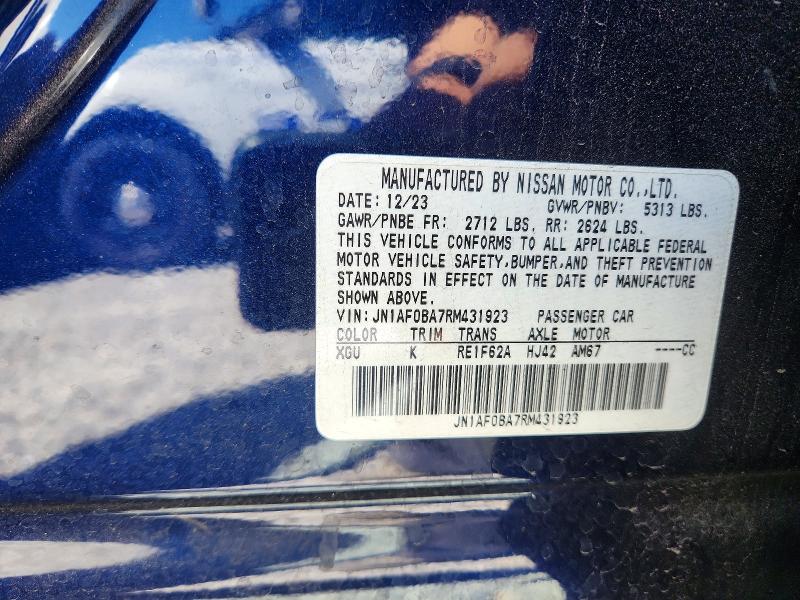 Продажа на аукционе авто 2024 Nissan Ariya, vin: JN1AF0BA7RM431923, номер лота: 67702096