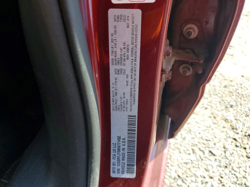 Продажа на аукционе авто 2021 Ram 1500, vin: 1C6SRFJT6MN771492, номер лота: 68797006
