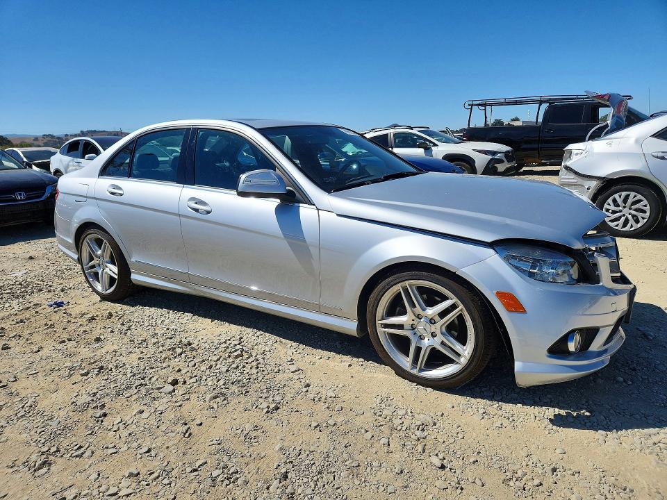 2009 Mercedes-benz C მანქანა იყიდება აუქციონზე, vin: WDDGF54X79R082907, აუქციონის ნომერი: 68665336