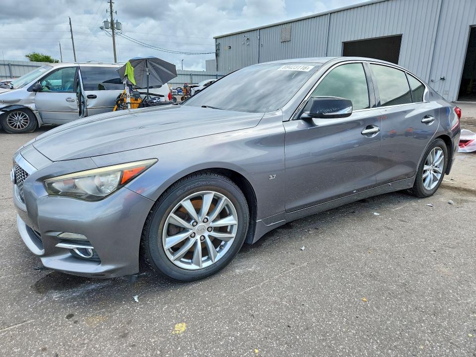 Auction sale of the 2014 Infiniti Q50, vin: JN1BV7AP8EM682014, lot number: 69423116