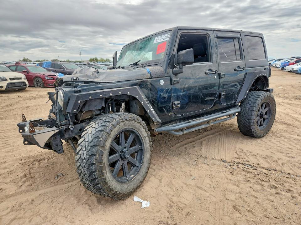 2012 Jeep Wrangler Unlimited მანქანა იყიდება აუქციონზე, vin: 1C4BJWEG7CL195838, აუქციონის ნომერი: 61701206
